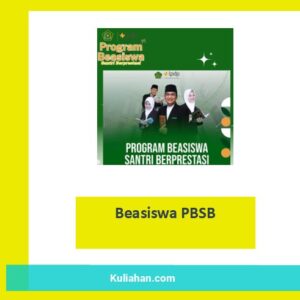 Beasiswa Santri Berprestasi 2025 PBSB Kuliah S1 S2 S3