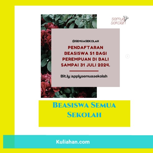Beasiswa Semua Sekolah