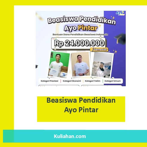 Beasiswa Pendidikan Ayo Pintar