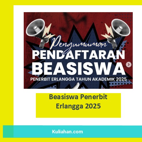 Beasiswa Penerbit Erlangga 2025