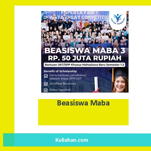 Beasiswa Maba 2025