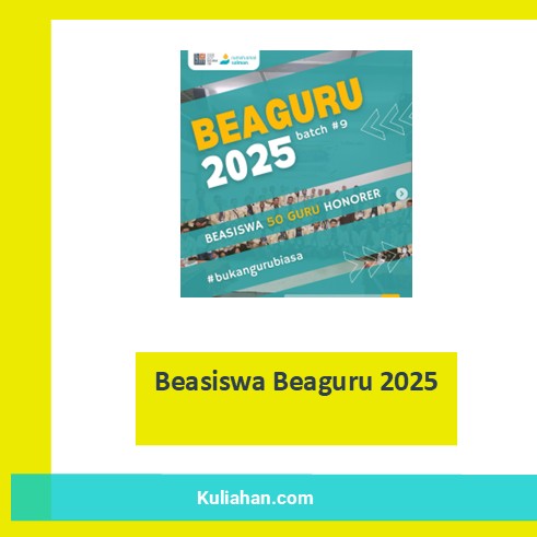 Beasiswa Beaguru 2025
