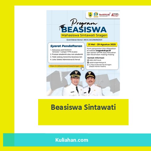 Beasiswa Sintawati