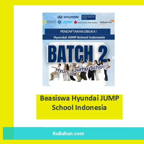 Beasiswa Hyundai JUMP School Indonesia