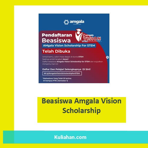 Beasiswa Amgala Vision Scholarship