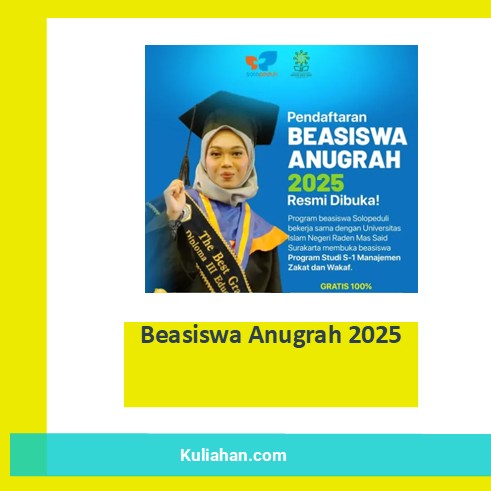 Beasiswa Anugrah 2025