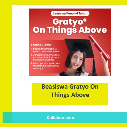 Beasiswa Gratyo On Things Above