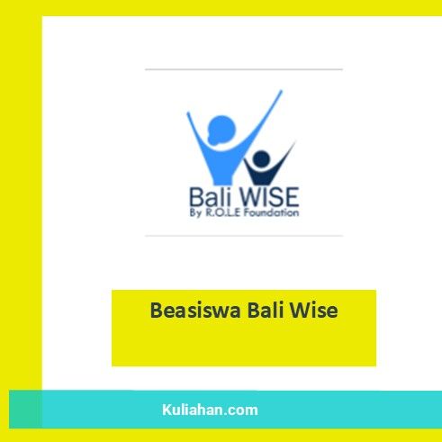 Beasiswa Bali Wise 2025