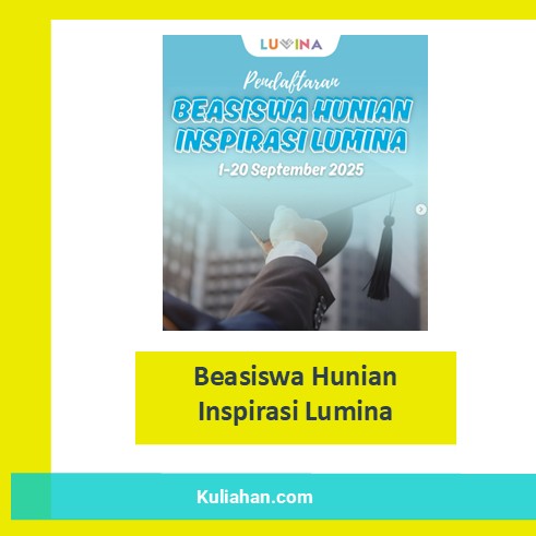 Beasiswa Hunian Inspirasi Lumina