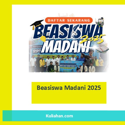 Beasiswa Madani 2025