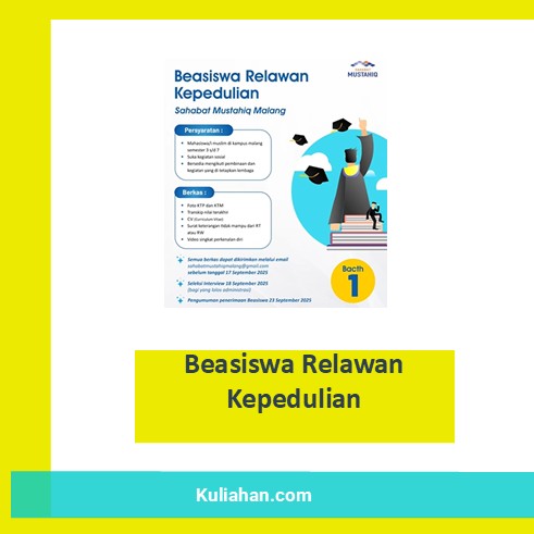Beasiswa Relawan Kepedulian