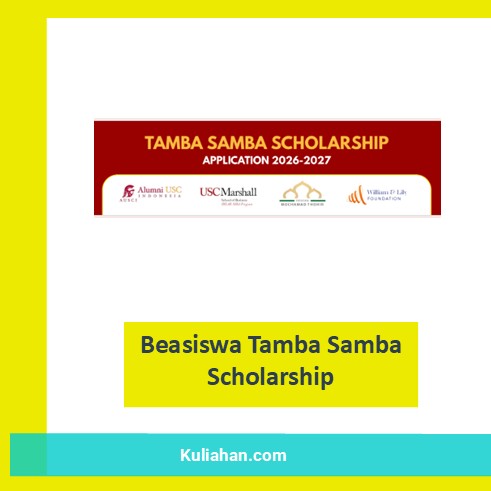 Beasiswa Tamba Samba Scholarship