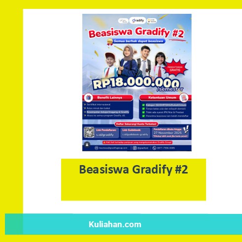 Beasiswa Gradify #2