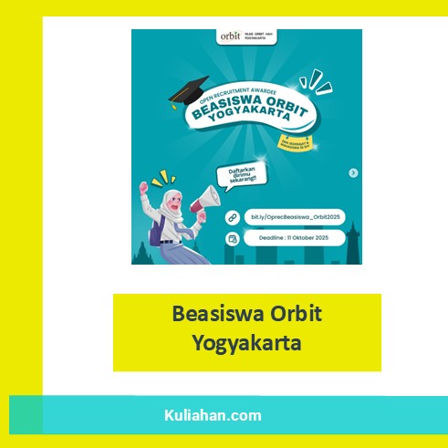 Beasiswa Orbit Yogyakarta
