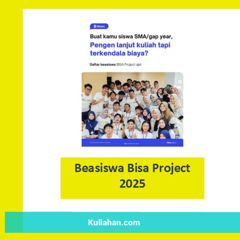 Beasiswa Bisa Project 2025