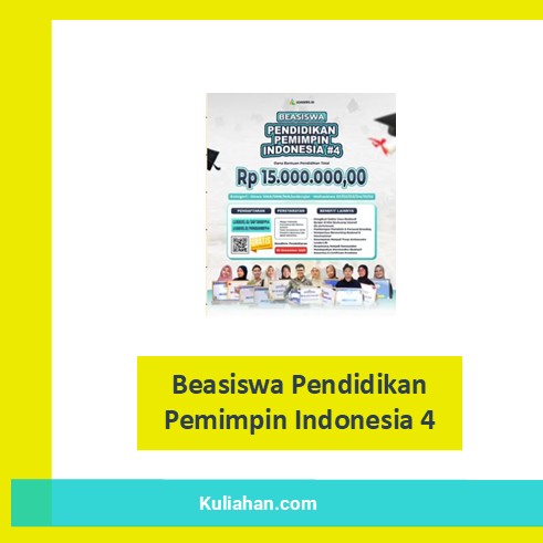 Beasiswa Pendidikan Pemimpin Indonesia 2025