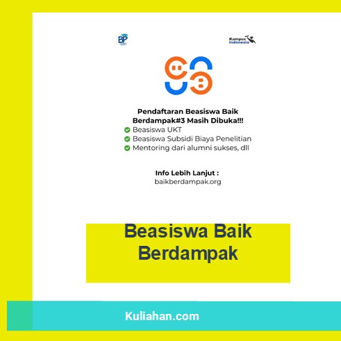 Beasiswa Baik Berdampak