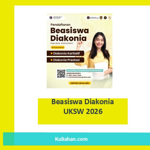 Beasiswa Diakonia UKSW 2026