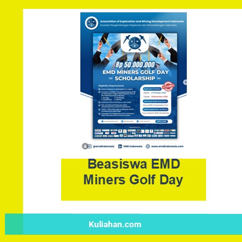 Beasiswa EMD Miners Golf Day