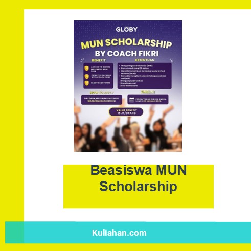 Beasiswa MUN Scholarship
