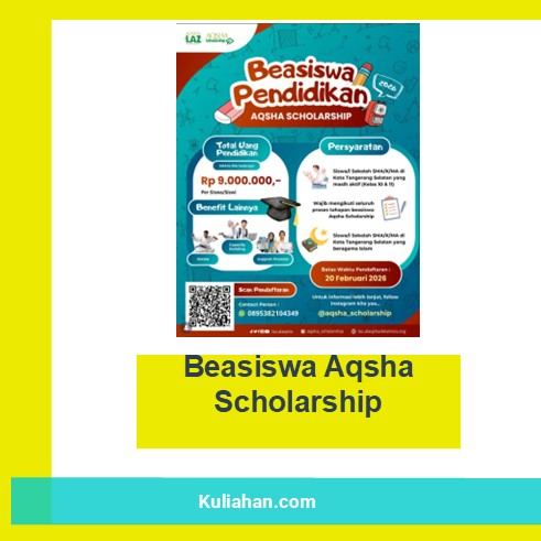 Beasiswa Aqsha Scholarship