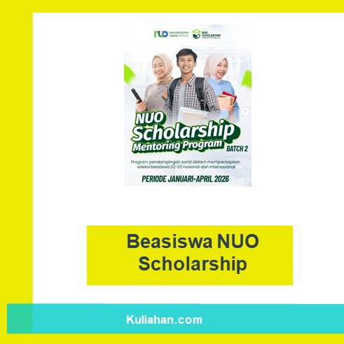 Beasiswa NUO Scholarship