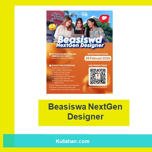 Beasiswa NextGen Designer