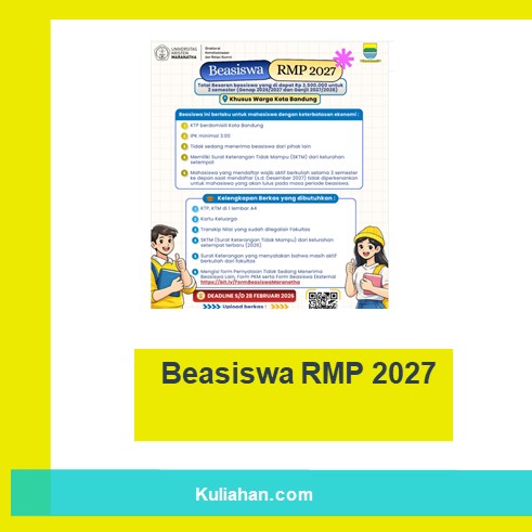 Beasiswa RMP 2027
