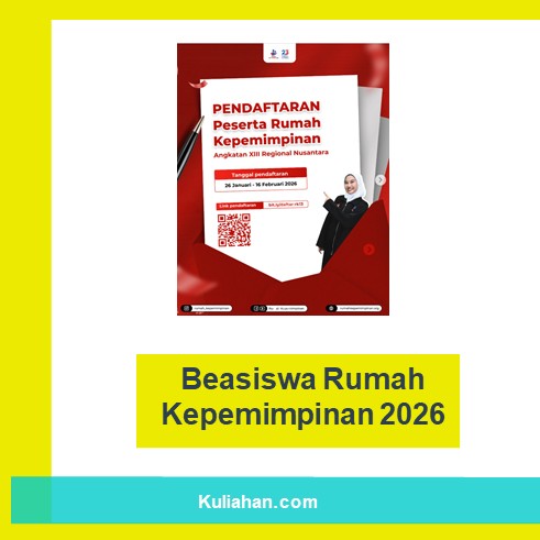 Beasiswa Rumah Kepemimpinan 2026