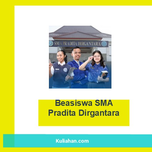 Beasiswa SMA Pradita Dirgantara