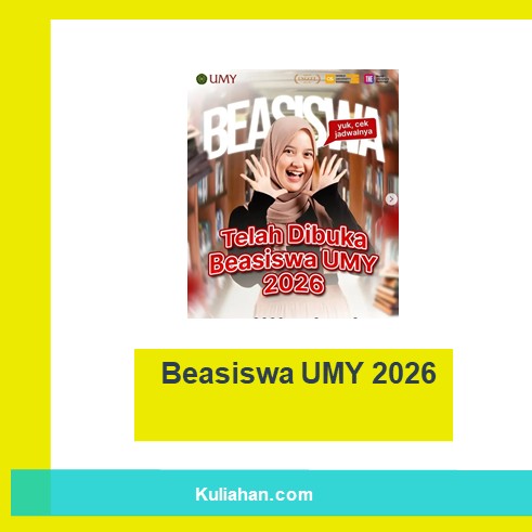 Beasiswa UMY 2026