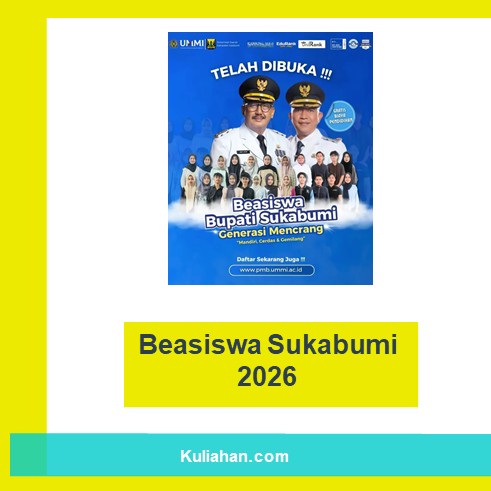 Beasiswa Sukabumi 2026