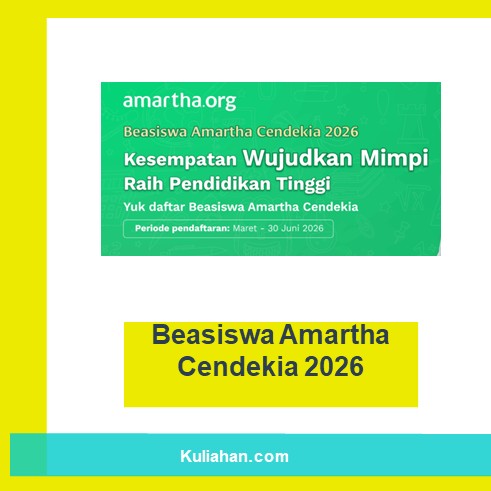 Beasiswa Amartha Cendekia 2026
