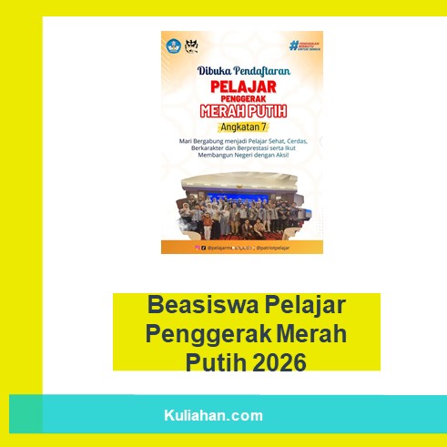 Beasiswa Pelajar Penggerak Merah Putih 2026