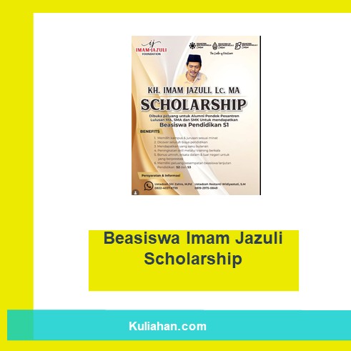 Beasiswa Imam Jazuli Scholarship