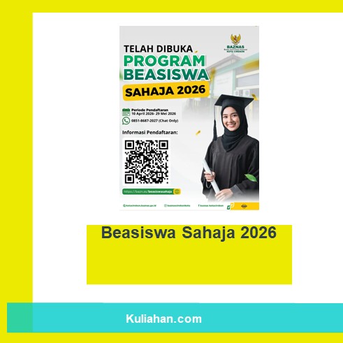Beasiswa Sahaja 2026