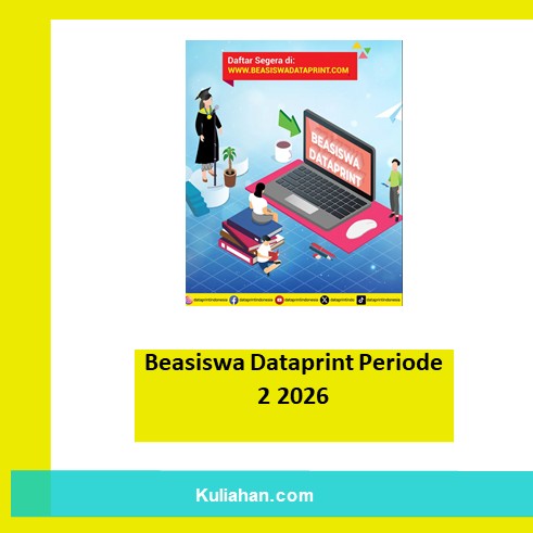 Beasiswa Dataprint Periode 2 2026