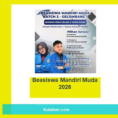 Beasiswa Mandiri Muda 2026