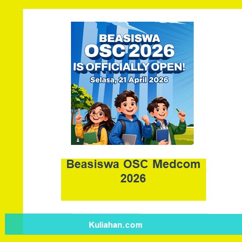 Beasiswa OSC Medcom 2026