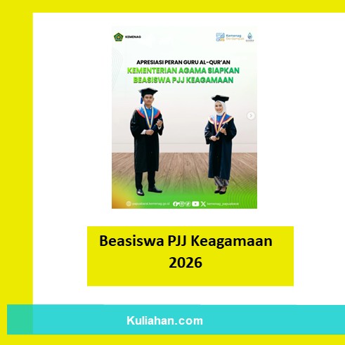 Beasiswa PJJ Keagamaan 2026