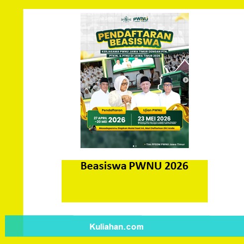 Beasiswa PWNU 2026