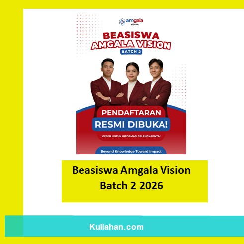 Beasiswa Amgala Vision Batch 2 2026