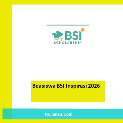Beasiswa BSI Inspirasi 2026