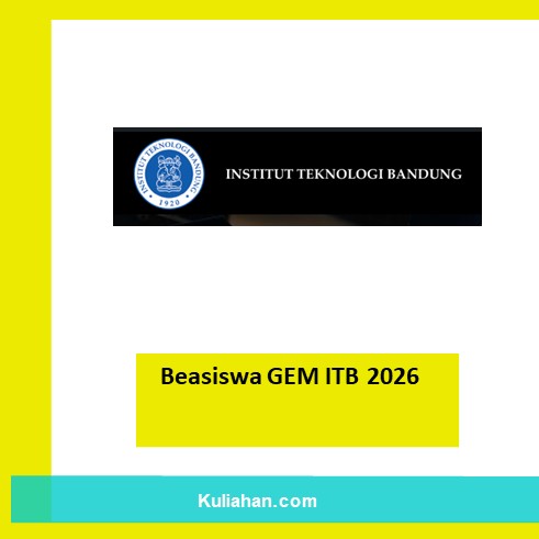 Beasiswa GEM ITB 2026
