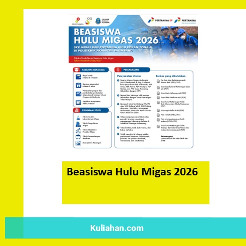 Beasiswa Hulu Migas 2026
