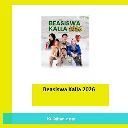 Beasiswa Kalla 2026