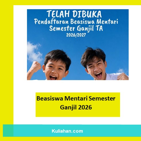 Beasiswa Mentari Semester Ganjil 2026