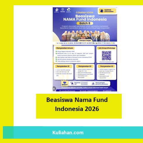 Beasiswa Nama Fund Indonesia 2026
