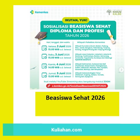 Beasiswa Sehat 2026