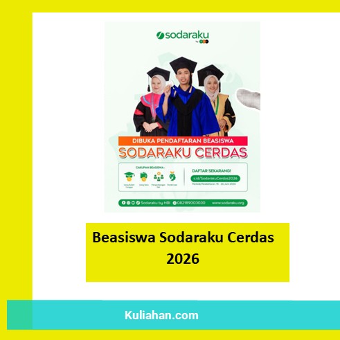Beasiswa Sodaraku Cerdas 2026